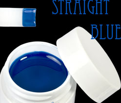 gel pure color straight blue 